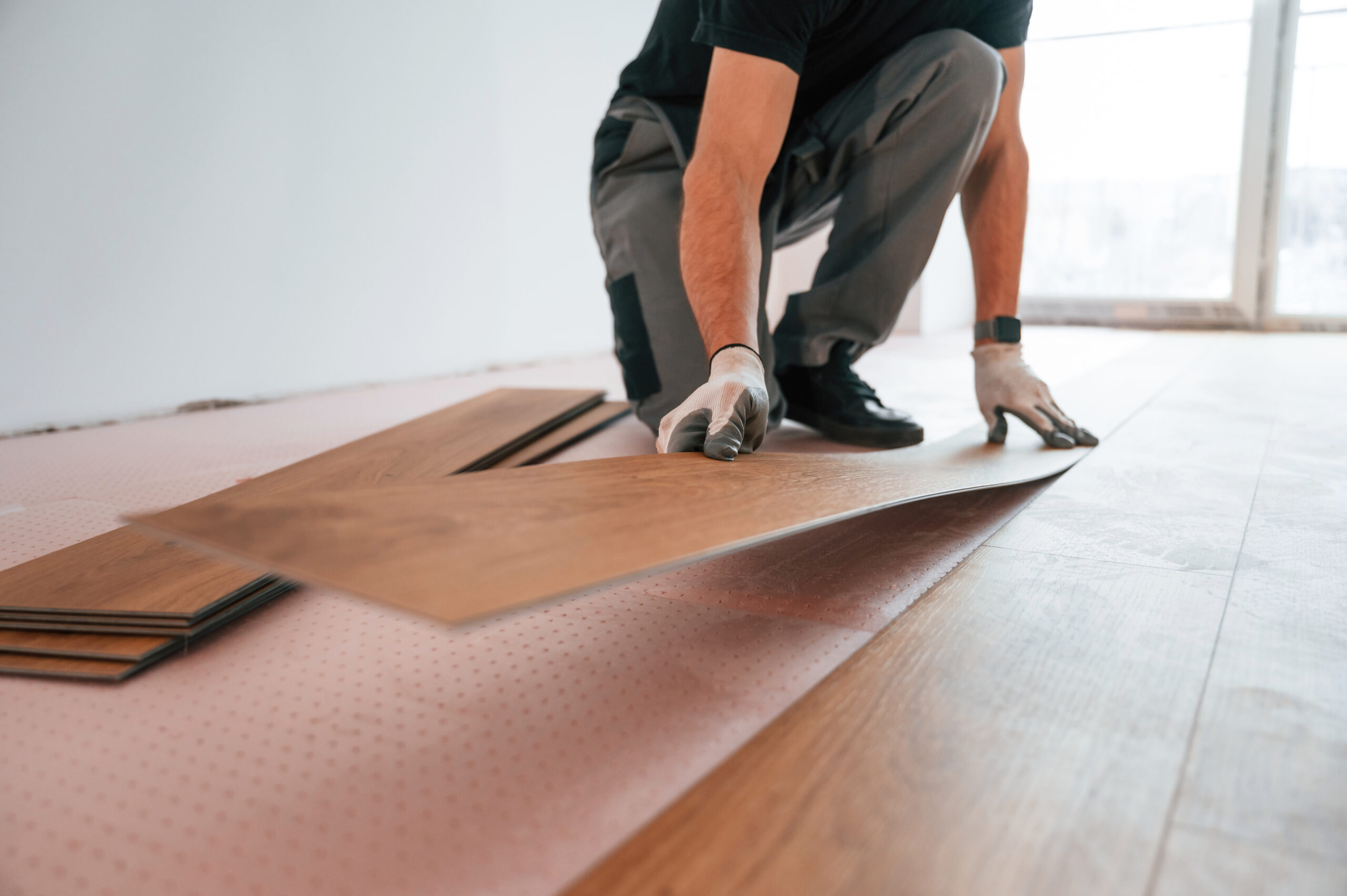Vinyl Flooring Project